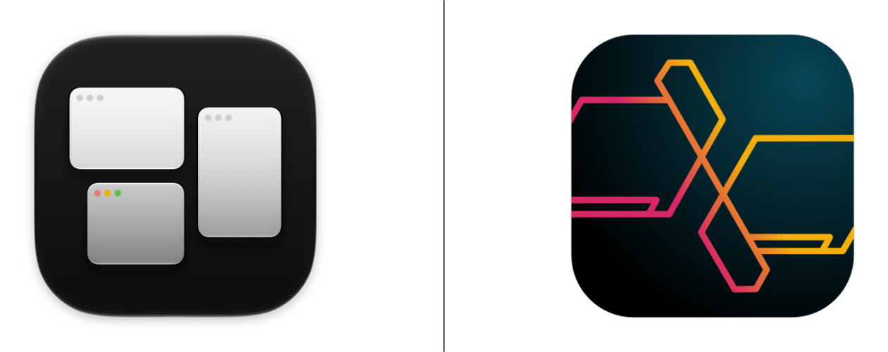 Icons for Mission Control and InfiniDesk